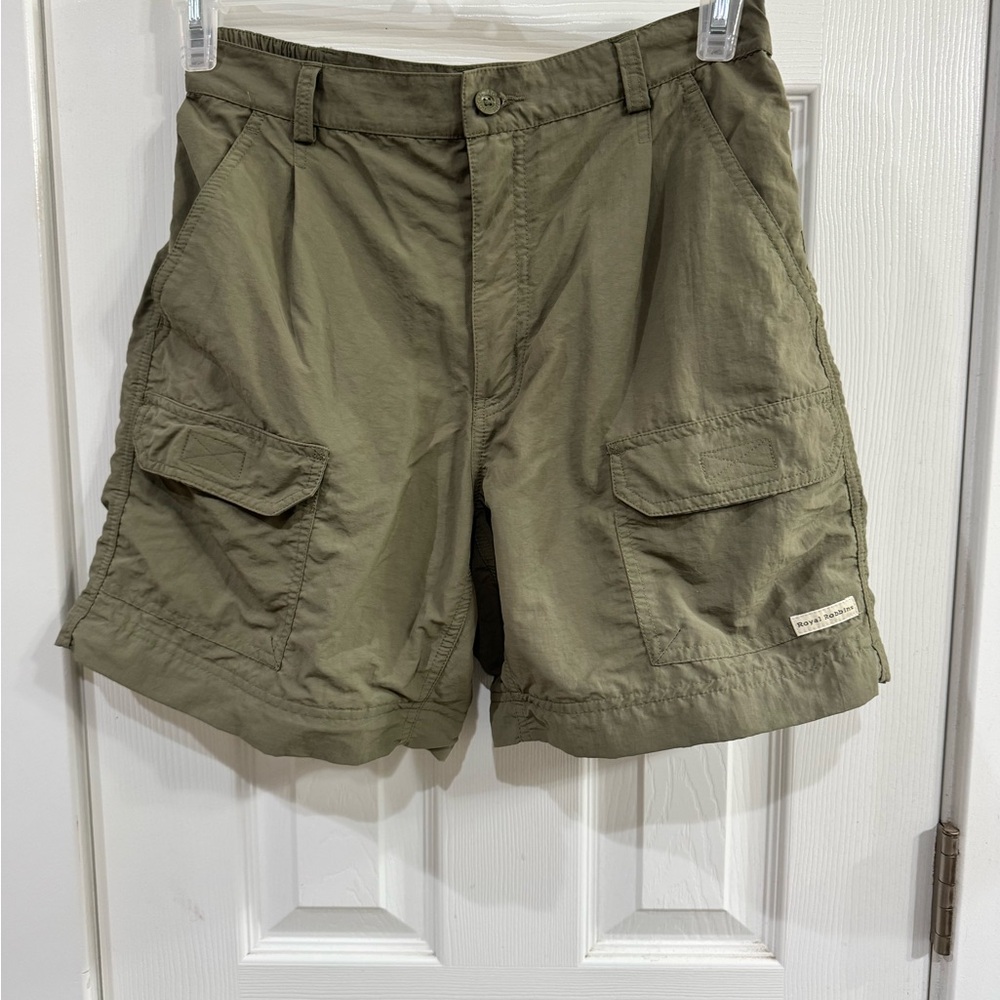 Royal Robbins Green Cargo Shorts for women
